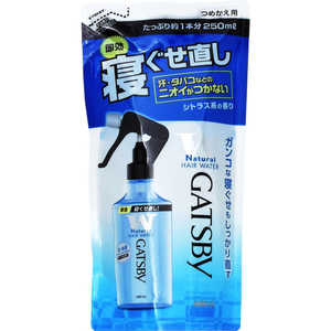 マンダム ギャツビー 寝ぐせ直しウォーター つめかえ用 (250ml) マンダム ギャツビー 寝ぐせ直しウォーター つめかえ用 (250ml)