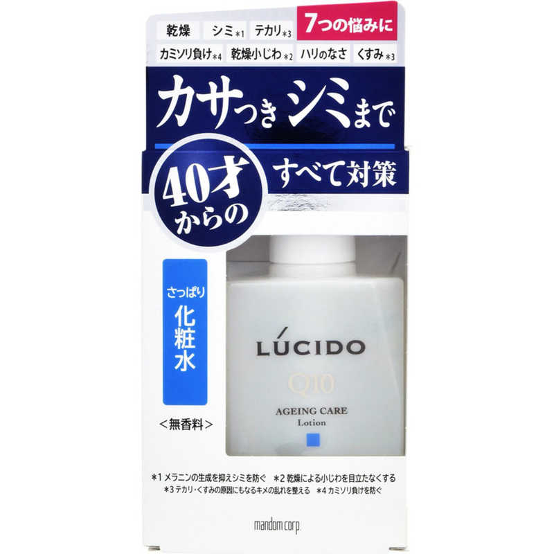 マンダム マンダム LUCIDO(ルシード) 薬用 トータルケア化粧水(医薬部外品)(110ml)〔化粧水〕  