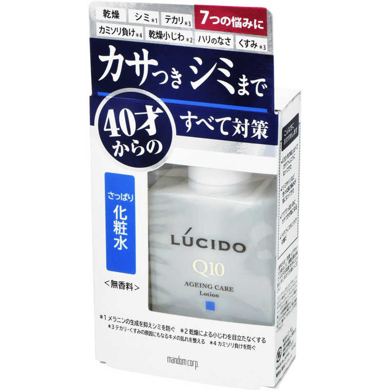 マンダム マンダム LUCIDO(ルシード) 薬用 トータルケア化粧水(医薬部外品)(110ml)〔化粧水〕  