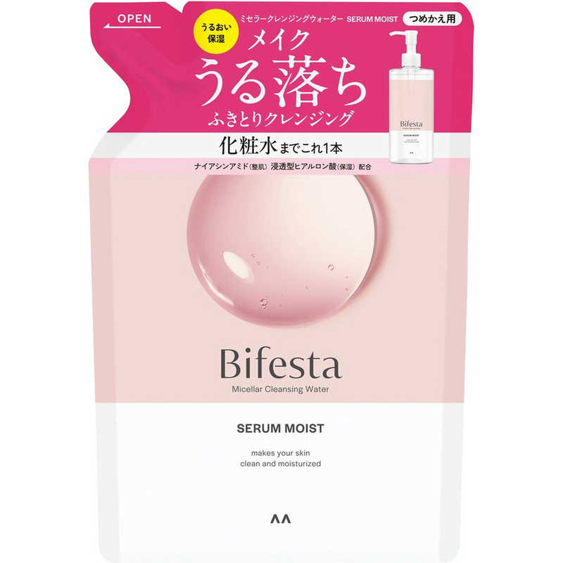 マンダム マンダム Bifesta(ビフェスタ)ミセラークレンジングウォーター モイスト つめかえ用 360ml  