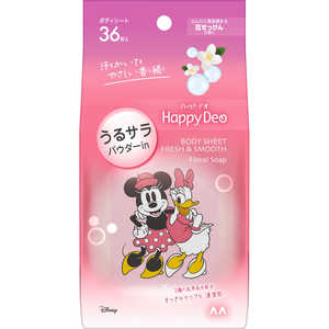 マンダム ハッピーデオ ボディシート うるサラ花せっけん マンダム ハッピーデオ ボディシート うるサラ花せっけん
