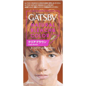 マンダム GATSBY(ギャツビー) ナチュラルブリーチカラークリアブラウン 〔カラーリング剤〕 