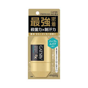 マンダム ギャツビー EXプレミアムタイプデオドラントロールオン ハーブ＆ムスク (医薬部外品) 60mL 
