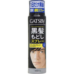 マンダム GATSBY(ギャツビー) ターンカラースプレーナチュラルブラック(60g)〔カラーリング剤〕 マンダム GATSBY(ギャツビー) ターンカラースプレーナチュラルブラック(60g)〔カラーリング剤〕