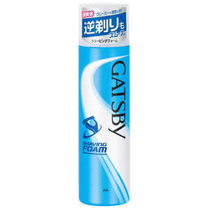 マンダム GATSBY(ギャツビー) シェービングフォーム190g 〔シェービングジェル・フォーム〕 マンダム GATSBY(ギャツビー) シェービングフォーム190g 〔シェービングジェル・フォーム〕