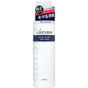 マンダム LUCIDO(ルシード) ヘアフォーム スーパーハード(185g) 〔スタイリング剤〕 