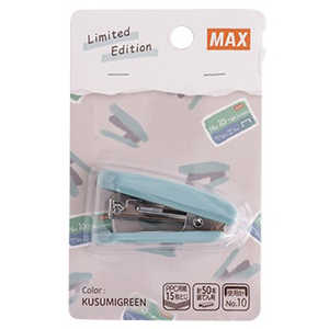 マックス (限定)ミニホッチキス HD-10P くすみグリーン ZH90232 HD-10P/KG