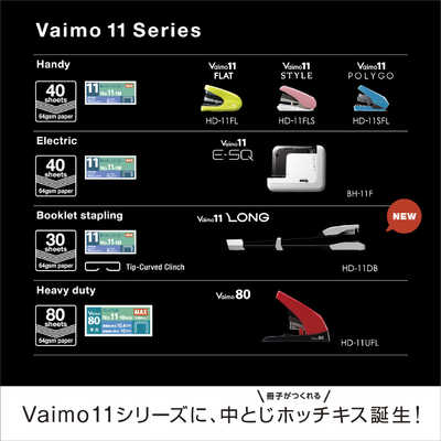マックス (ホッチキス)冊子製本中とじバイモ11ロングホワイト11号針 HD