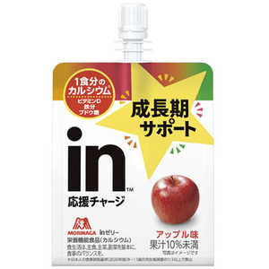 森永製菓 inゼリー 成長期サポート(180g) アップル味 36JMM20501 森永製菓 inゼリー 成長期サポート(180g) アップル味 36JMM20501
