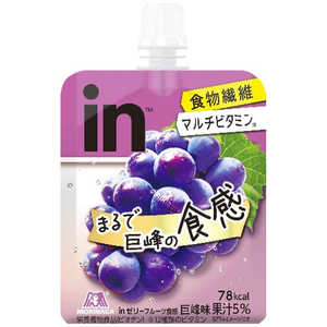 森永製菓 inゼリー フルーツ食感(150g) 巨峰 36JMM41000 森永製菓 inゼリー フルーツ食感(150g) 巨峰 36JMM41000