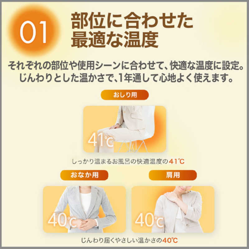 エステー エステー オンスタイル 肩40℃ 6枚  