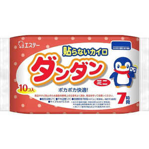 エステー 貼らないダンダン ミニ (10個入)