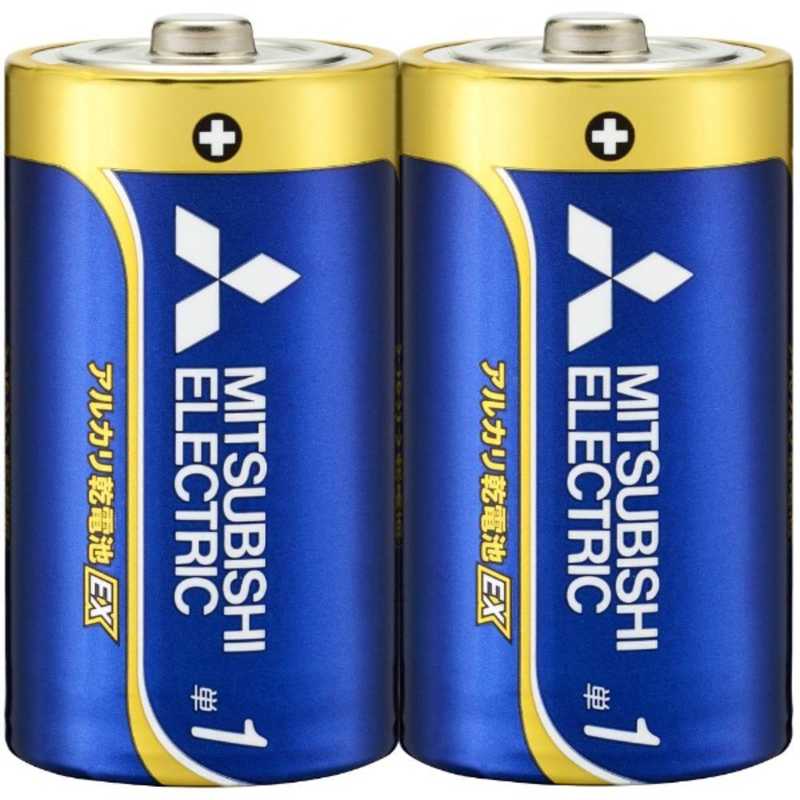 三菱　MITSUBISHI 三菱　MITSUBISHI ｢単1形乾電池｣2本 アルカリ乾電池｢アルカリEX｣ LR20EXD/2S LR20EXD/2S
