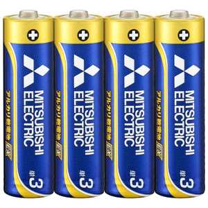 三菱 MITSUBISHI 単3電池 アルカリEX [4本/アルカリ] ドットコム専用 LR6EXD4S