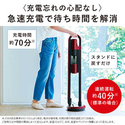 三菱 MITSUBISHI スティッククリーナー ZUBAQ [サイクロン式