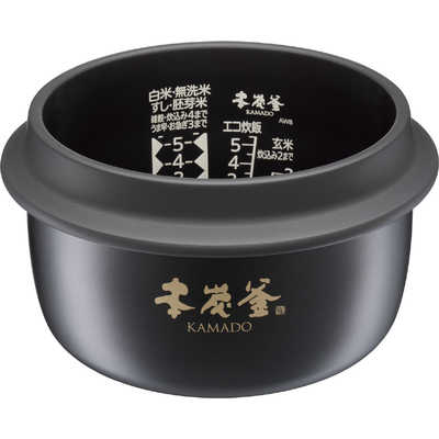 MITSUBISHI本炭釜 KAMADO NJ-AWB10 黒曜