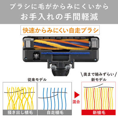三菱 MITSUBISHI キャニスター掃除機 サイクロン式 プレミアムシルバー