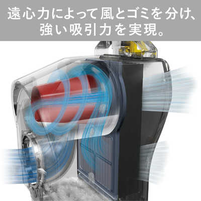 三菱 MITSUBISHI キャニスター掃除機 サイクロン式 プレミアム