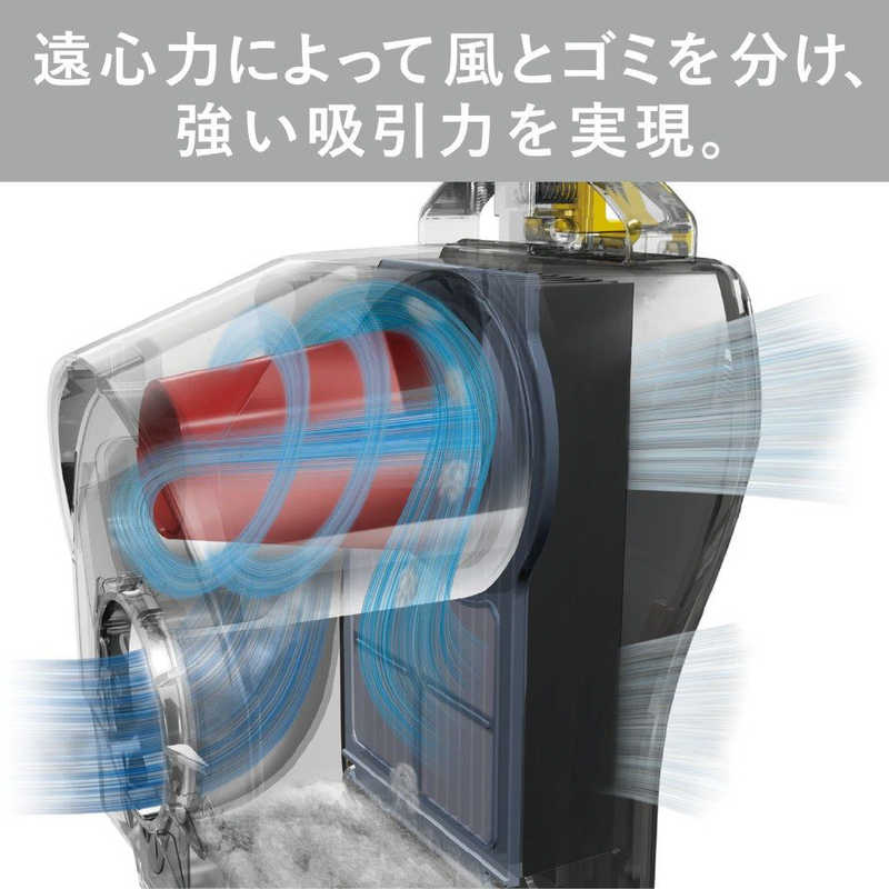 三菱　MITSUBISHI 三菱　MITSUBISHI サイクロン式掃除機 BeK(ビケイ) TC-ED2C-S TC-ED2C-S
