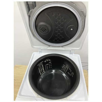 三菱 MITSUBISHI 炊飯器 5.5合 備長炭 蒸気レスIH クリスタル
