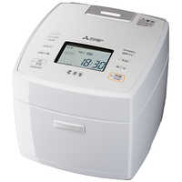 三菱 MITSUBISHI 炊飯器 5.5合 本炭釜 月白（げっぱく）IH NJ