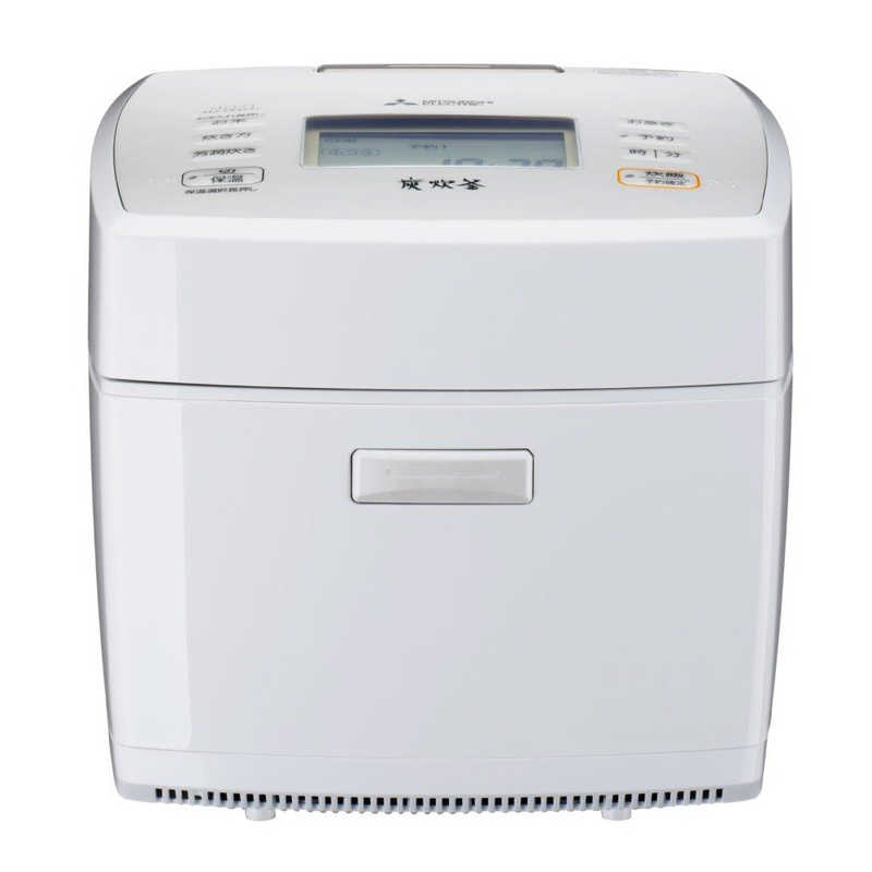 三菱　MITSUBISHI 三菱　MITSUBISHI 炊飯器 1升  炭炊釜 月白（げっぱく）IH NJ-VED18-W NJ-VED18-W