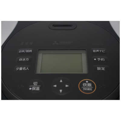 三菱 MITSUBISHI 炊飯器 5.5合 本炭釜 紬 IH 炭漆黒 NJ-BW10F-B