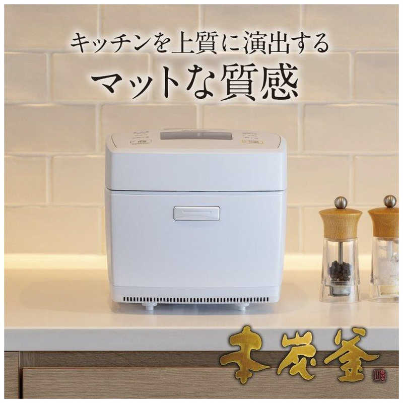 三菱　MITSUBISHI 三菱　MITSUBISHI 炊飯器 5.5合 IH 本炭釜 白雪(しらゆき) NJ-VW10F-W NJ-VW10F-W