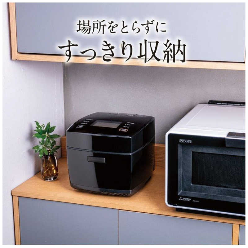 三菱　MITSUBISHI 三菱　MITSUBISHI 炊飯器 5.5合 IH 炭炊釜 月白(げっぱく) NJ-VX10F-W NJ-VX10F-W