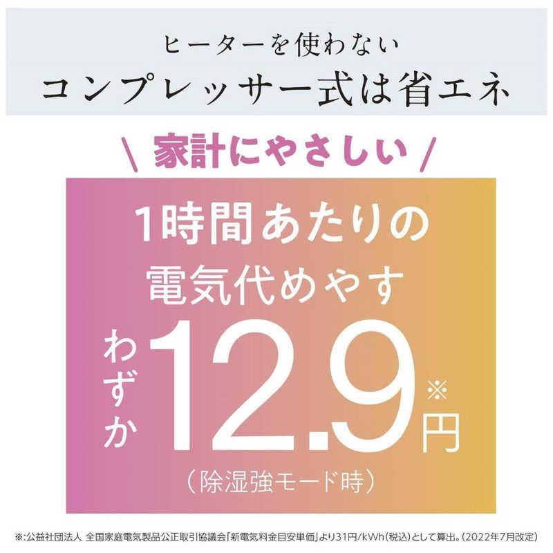 三菱　MITSUBISHI 三菱　MITSUBISHI 【アウトレット】除湿機 ズバ乾 サラリPro コンプレッサー方式 木造31畳まで 鉄筋62畳まで MJ-PV250VX-W MJ-PV250VX-W