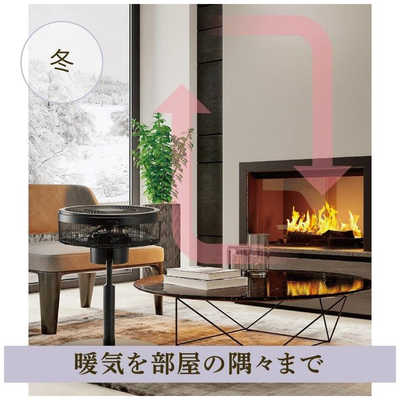 三菱 MITSUBISHI サーキュレーションDC扇風機 SEASONS R30J-DDB-K の