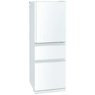 三菱 MITSUBISHI 冷蔵庫 3ドア 右開き 330L MR-C33H-W ホワイト の通販