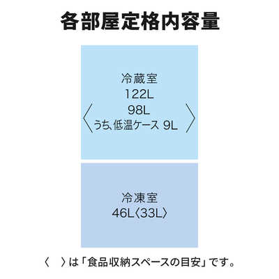 三菱 MITSUBISHI 冷蔵庫 Pシリーズ 2ドア 右開き 168L MR-P17H-W 三菱 MITSUBISHI 冷蔵庫 Pシリーズ 2ドア 右開き 168L MR-P17H-W