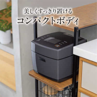 三菱 MITSUBISHI 炊飯器 1升 炭炊釜 IH 藍墨 NJ-VV18F-B の通販 