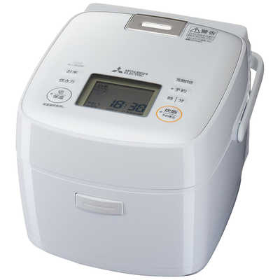 三菱 MITSUBISHI 【アウトレット】炊飯器 3.5合 炭炊釜 IH 月白