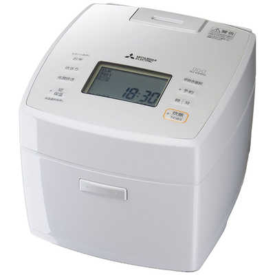三菱 MITSUBISHI 【アウトレット】炊飯器 5.5合 炭炊釜 IH 月白 NJ