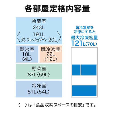 三菱 MITSUBISHI 冷蔵庫 5ドア MDシリーズ 幅60.0cm 451L 右開き MR-MD45K-W クリスタルピュアホワイト の通販 |  カテゴリ：冷蔵庫・キッチン家電 | 三菱 MITSUBISHI | MDシリーズ 家電通販のコジマネット - 全品代引き手数料無料
