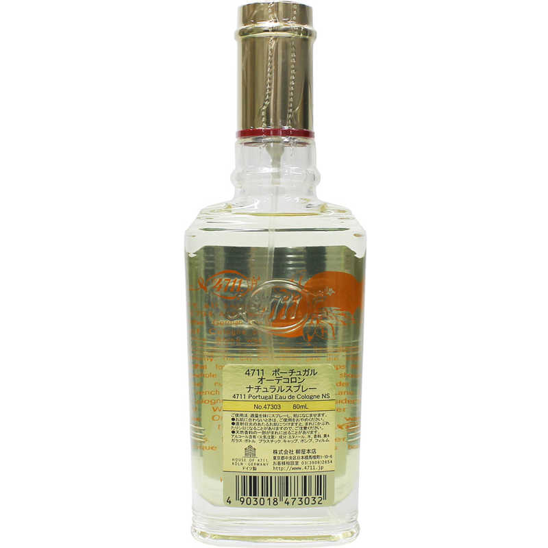 柳屋本店 柳屋本店 ｢ポーチュガル｣オーデコロン ナチュラルスプレー(80ml )  