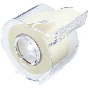 ヤマト メモックロールテープ 25mm幅 白色 カッター付き(1巻入) SR25CH5