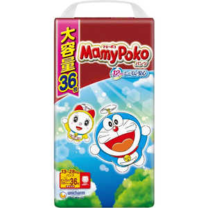 ユニチャーム MamyPoko マミーポコパンツ ドラえもん ビッグより大きいサイズ(13-28kg)36枚 ユニチャーム MamyPoko マミーポコパンツ ドラえもん ビッグより大きいサイズ(13-28kg)36枚