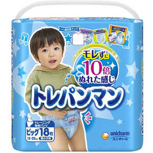 ユニチャーム ｢トレパンマン｣男の子用 ビッグサイズ 18枚 