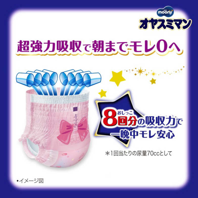 ユニチャーム ユニチャーム オヤスミマン 女の子用 ビッグサイズ以上 22枚  