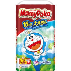 ユニチャーム MamyPoko(マミーポコ)パンツ L(9-15kg) 42枚 ドラえもん 