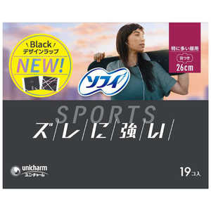 ユニチャーム ソフィ SPORTS 260羽つき 19枚