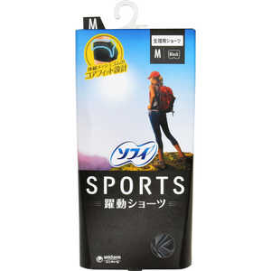 ユニチャーム ソフィ SPORTS ショーツM ブラック 