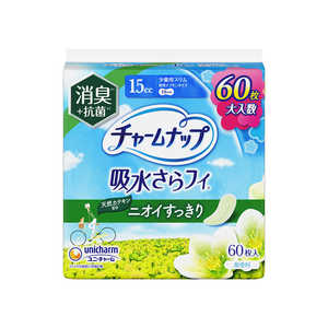 ユニチャーム チャームナップ吸水さらフィ少量用消臭60枚 CNキユウシヨウシヨウ60