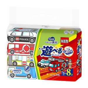 ユニチャーム ム-ニ- おしりふき やわ素材 詰替76枚×8 トミカ MNソザイ76X8トミカ ユニチャーム ム-ニ- おしりふき やわ素材 詰替76枚×8 トミカ MNソザイ76X8トミカ