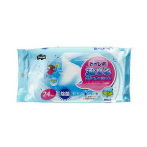 山崎産業 流せるトイレクリーナーシート24P 山崎産業 流せるトイレクリーナーシート24P