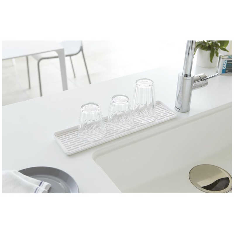 山崎実業 山崎実業 アクア　スリムグラスマグスタンド　(Slim Glass & Mug Stand AQUA) ホワイト 2621 2621
