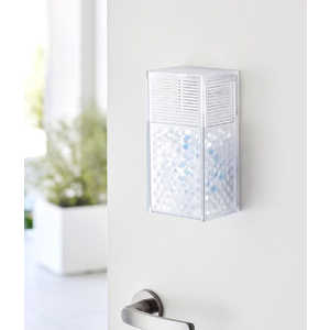 山崎実業 ツーウェイ消臭ビーズケース スマート クリア 